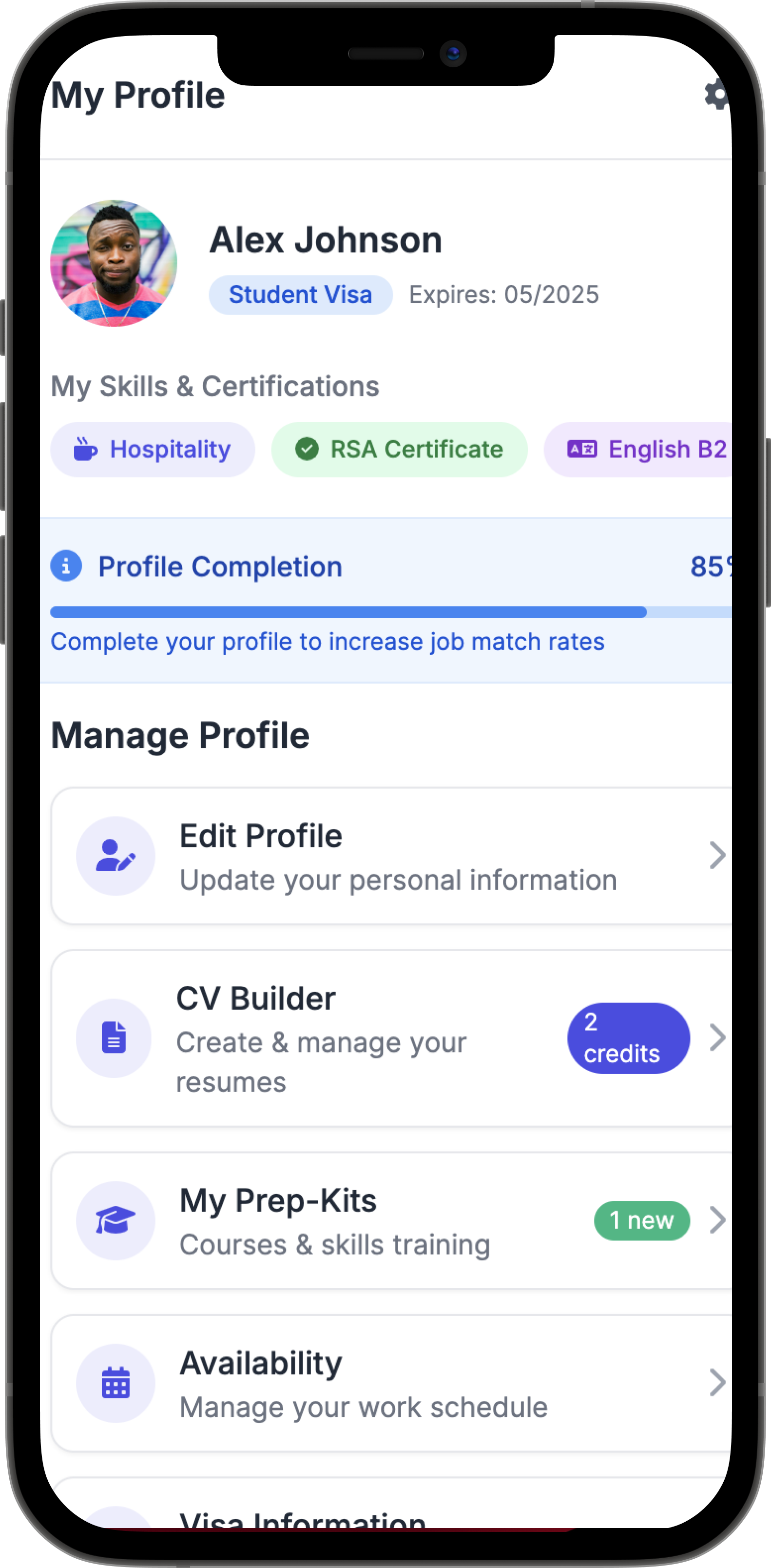EasyAussie students app screenshot 2